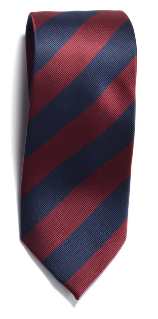 Regimental stripe - 603 Navy/wine