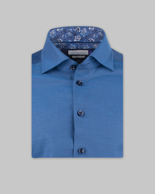 PB142 Blue Non-Iron Stretch