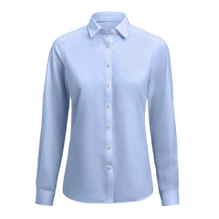 PB147 Super Stretch Woman Contemp – shirt product image, 34-XS, Woman Contemporary, Sky Blue