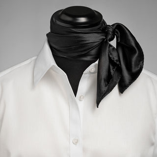 Giftbox Solid Scarf Black