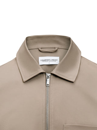 Modern Zip Overshirt