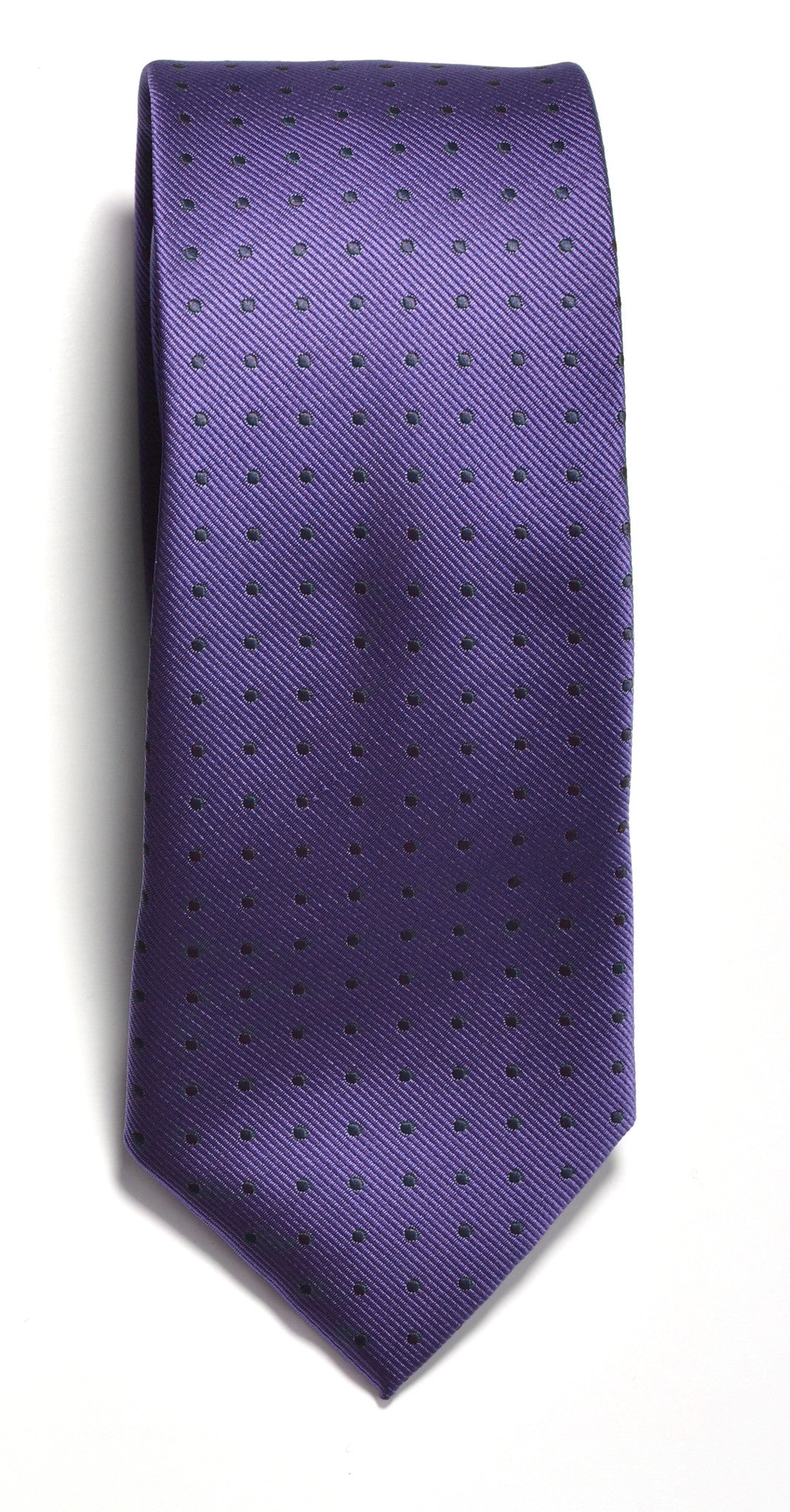 Dotted Tie - 806 purple/navy