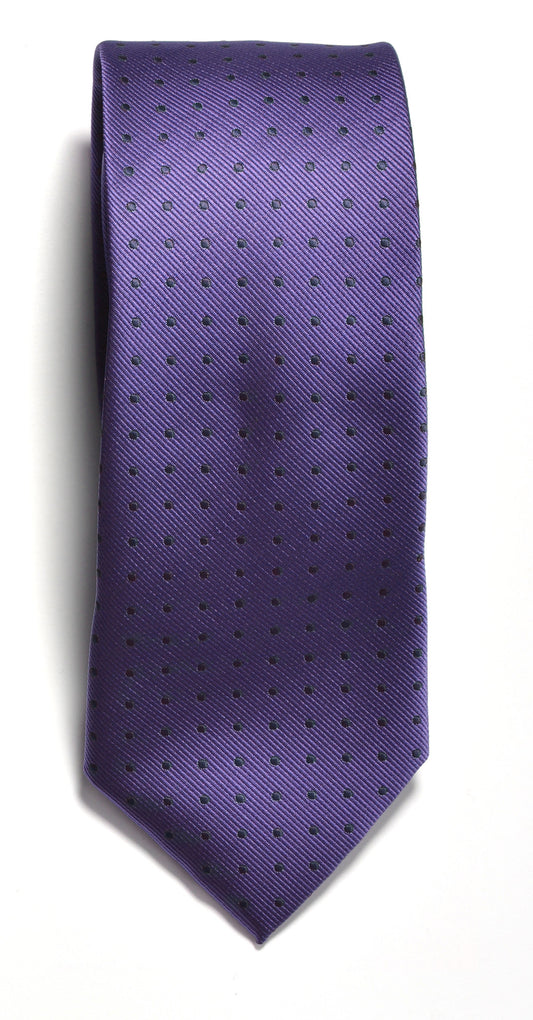 Dotted Tie - 806 purple/navy