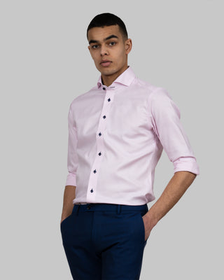 Purple Bow 145 Pink Non-Iron – shirt product image, 37/38 S, Regular fit, Pink