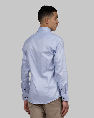 Purple Bow 145 Mid Blue Non-Iron – shirt product image, 49/50 4XL, Regular fit, Mid Blue