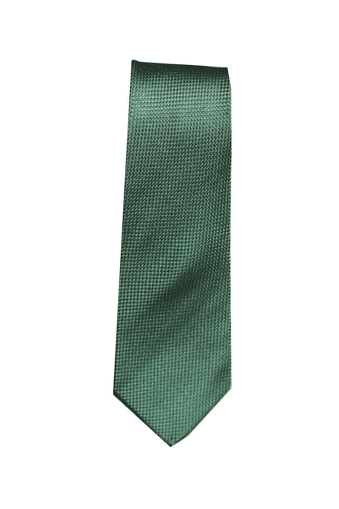 Tie Silk Oxford Green
