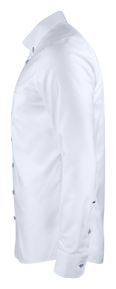 Red Bow 121 White Non-Iron Stretch