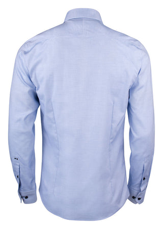 Purple Bow 145 Mid Blue Non-Iron – shirt product image, 45/46 XXL, Slim fit, Mid Blue